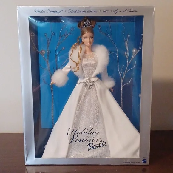 2003 Holiday Visions Barbie - Picture 2 of 7